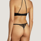 Coco de Mer - Athena Quarter Cup Bra (Black) | Avec Amour Lingerie