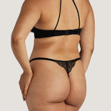 Coco de Mer - Athena Quarter Cup Bra (Black) | Avec Amour Lingerie
