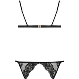 Coco de Mer - Seraphine Playsuit (Black) | Avec Amour Lingerie