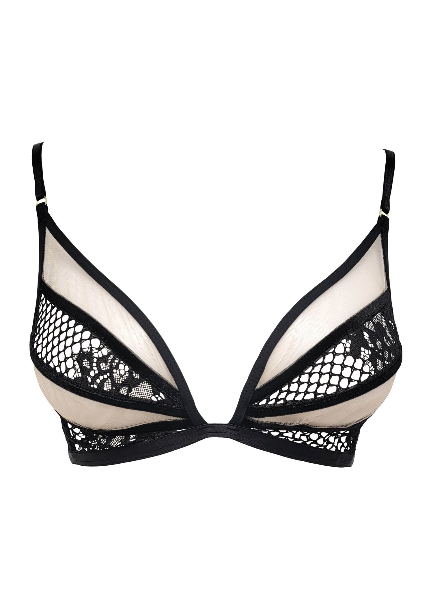 God Save Queens Celine Underwire Bra - Sexy Luxury Lingerie