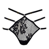 God Save Queens Kelly High-Waist Knicker - Sexy Luxury Lingerie