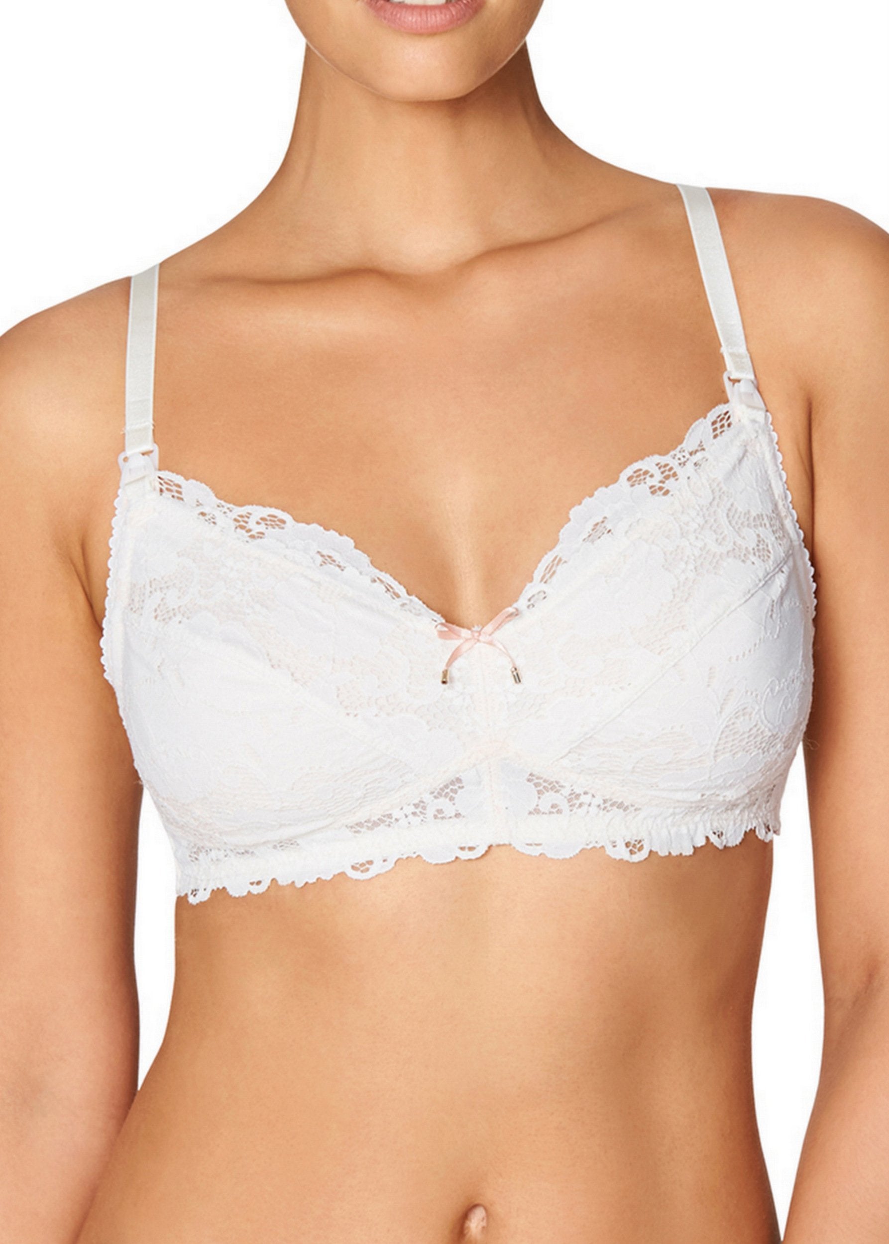 Made In Eden Maternity Bra (Scallop Shell)-Bras-Heidi Klum Intimates-AvecAmourLingerie