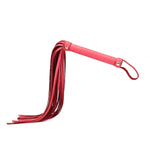 Liebe Seele Angel's Kiss Pink Leather Flogger - BDSM Toy | Avec Amour Lingerie