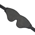 Liebe Seele - Dark Secret - Black Leather Blindfold - BDSM Sex Toys