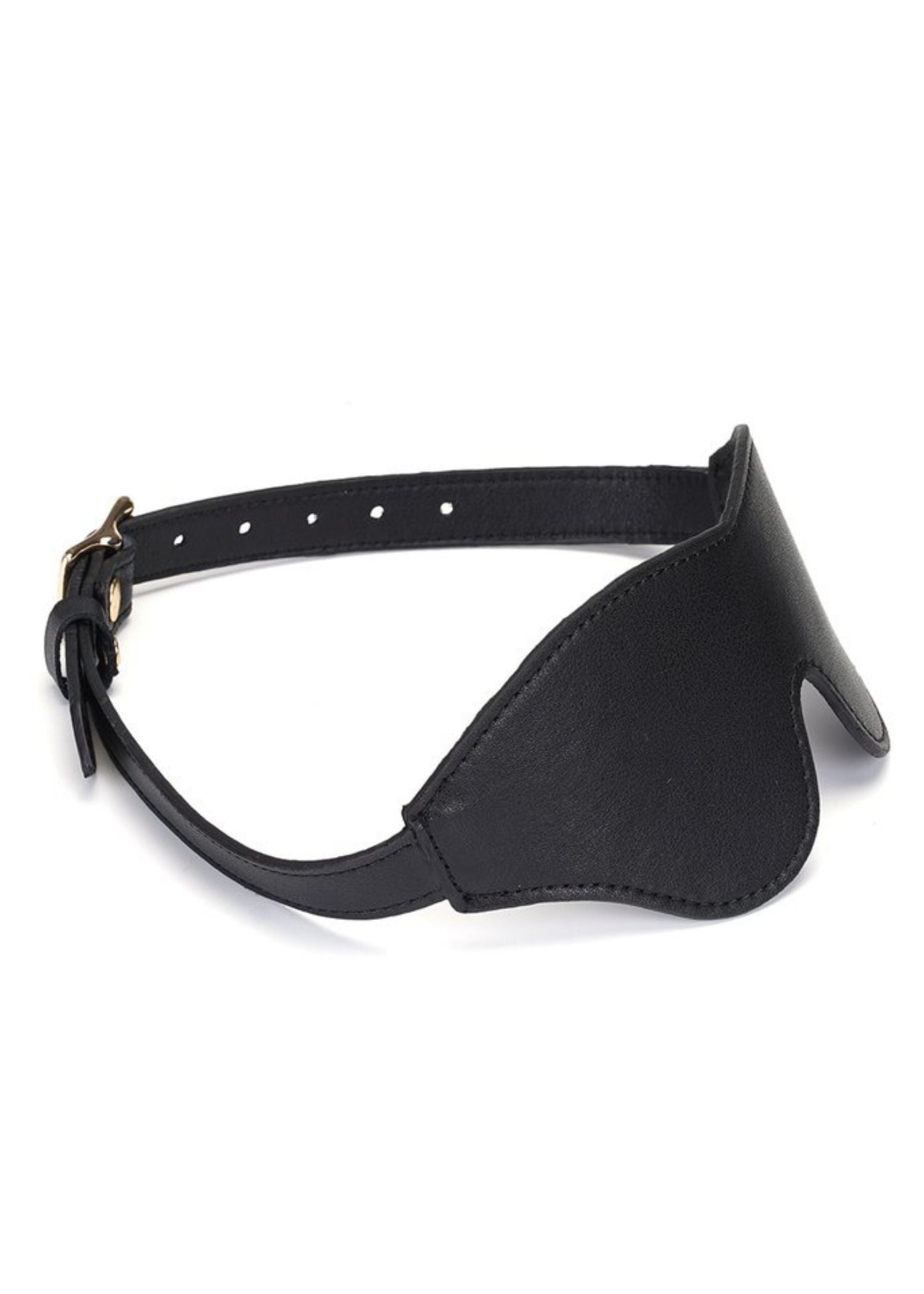 Liebe Seele - Dark Secret - Black Leather Blindfold - BDSM Sex Toys