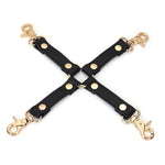 Liebe Seele - Dark Secret - Black Leather Hogtie - BDSM Sex Toys