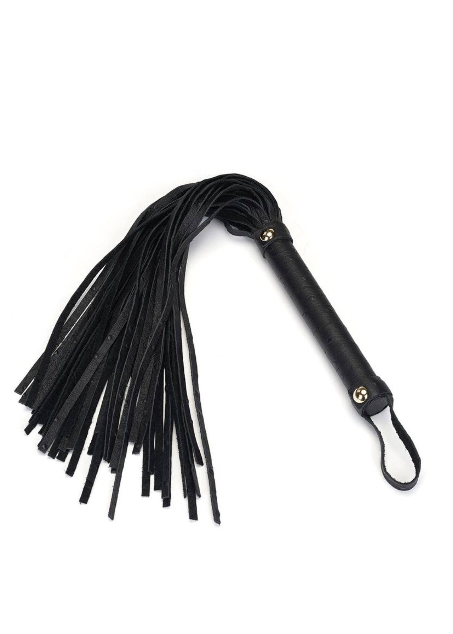 Liebe Seele Demon's Kiss Leather Flogger - BDSM Toys Avec Amour Lingerie Liebe Seele Demon's Kiss Leather Flogger - BDSM Toys Avec Amour Lingerie