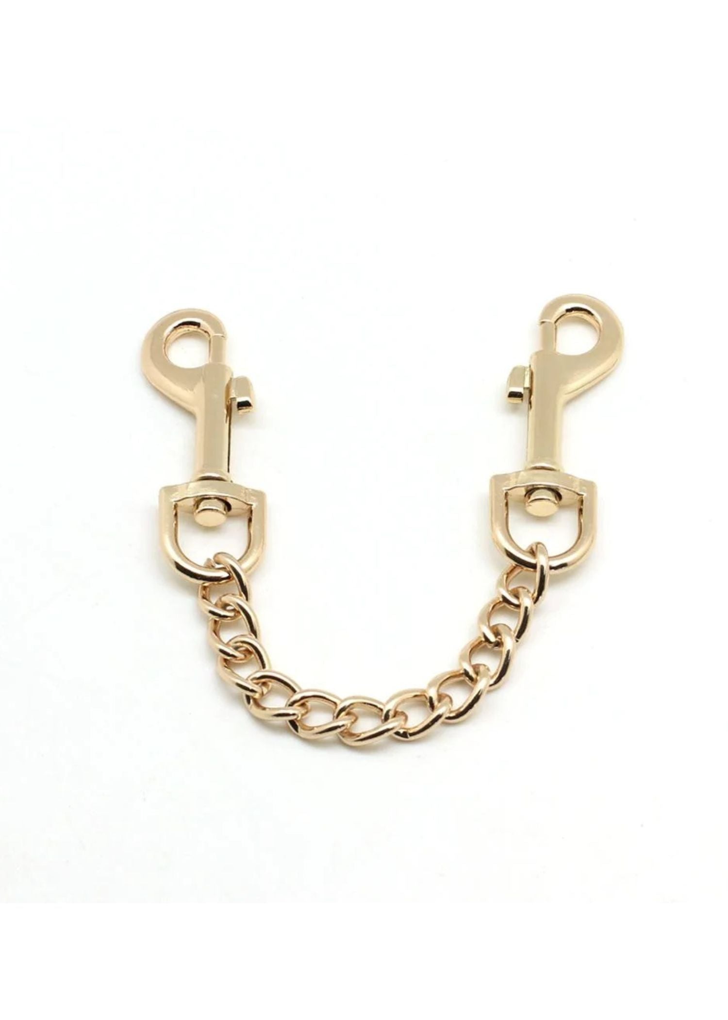 Liebe Seele Gold Quick Release Clip with Chain - Handcuff & Anklecuff Connector | Avec Amour Lingerie