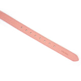 Liebe Seele Pink Dream Leather Blindfold - BDSM Bondage Accessories | Avec Amour Lingerie