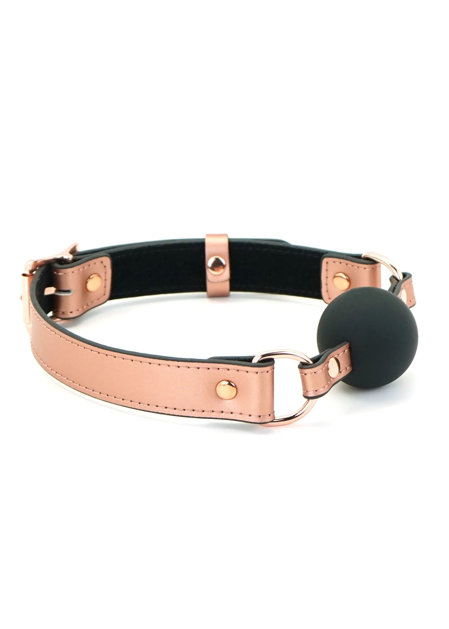 Liebe Seele Rose Gold Memory Ball Gag - BDSM Bondage Sex Toys | Avec Amour