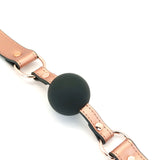 Liebe Seele Rose Gold Memory Ball Gag - BDSM Bondage Sex Toys | Avec Amour