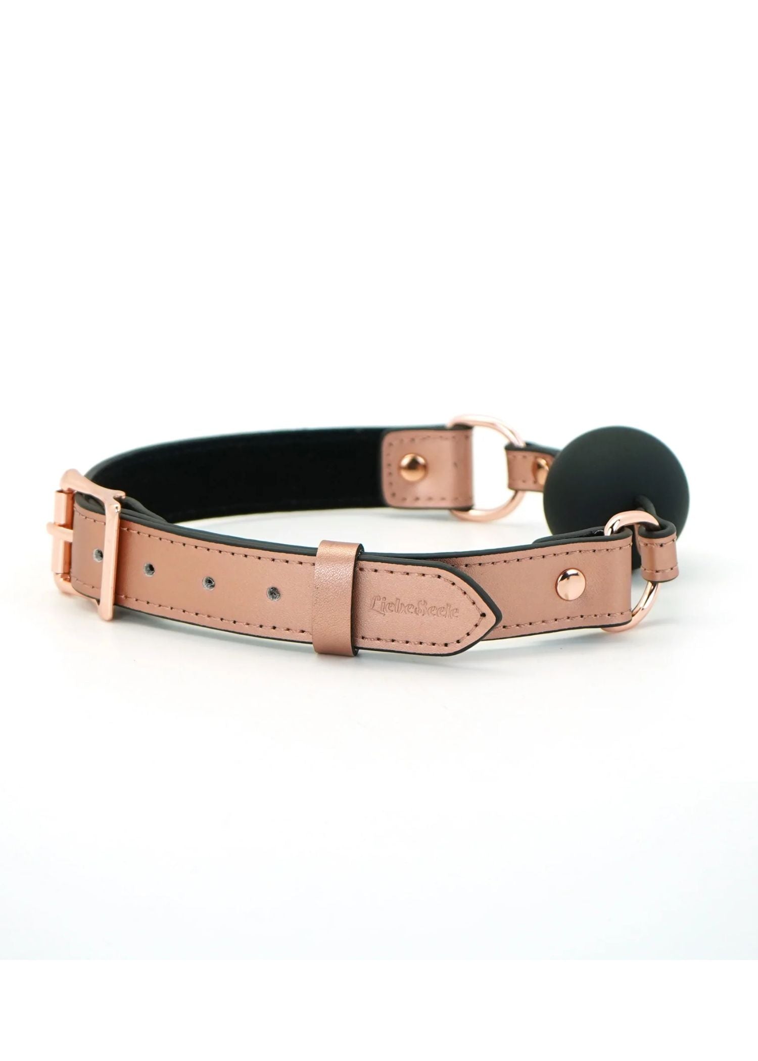 Liebe Seele Rose Gold Memory Ball Gag - BDSM Bondage Sex Toys | Avec Amour