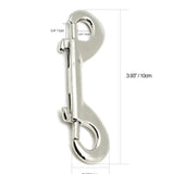 Liebe Seele Silver Double End Clips - Handcuff & Anklecuff Clip - Bondage BDSM Accessory | Avec Amour Lingerie