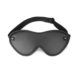 Liebe Seele Vegan Fetish Leather Blindfold - BDSM Bedroom Fun | Avec Amour Lingerie