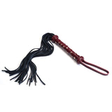 Liebe Seele Wine Red Flogger - Durable with Studded Handle - Bondage BDSM Sex Toy | Avec Amour