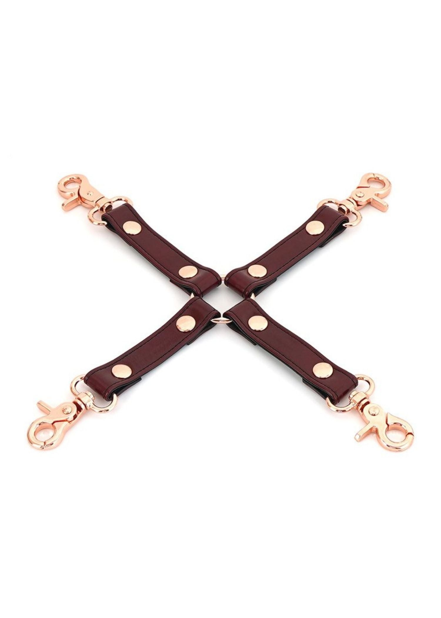 Liebe Seele - Wine Red - Leather Hogtie - BDSM Sex Toys