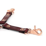 Liebe Seele - Wine Red - Leather Hogtie - BDSM Sex Toys