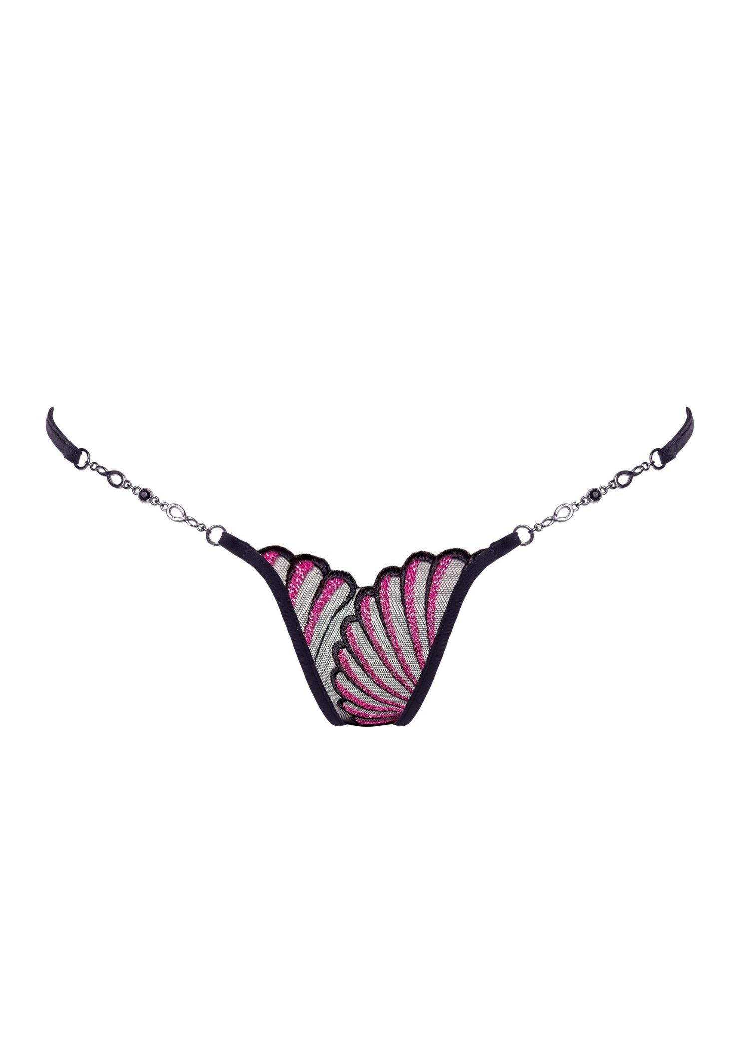 Lucky Cheeks Burlesque Black Luxury Mini G-String - Sexy Lingerie Avec Amour Lingerie Lucky Cheeks Burlesque Black Luxury Mini G-String - Sexy Lingerie Avec Amour Lingerie