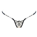 Lucky Cheeks My Love Swarovski Thong - Luxury Underwear | Avec Amour Sexy Lingerie
