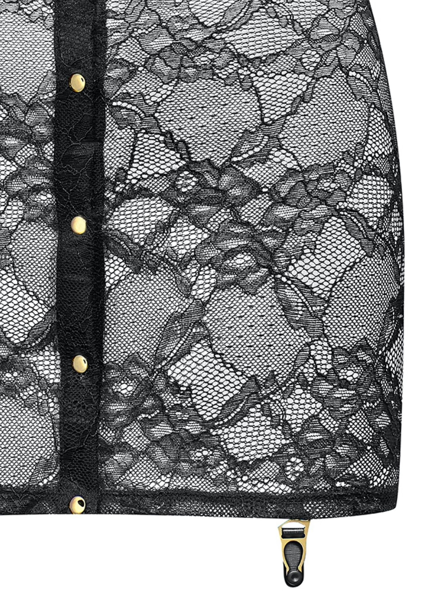 Maison Close Le Petit Secret Lace Skirt with Suspender Belt | Sexy Lingerie