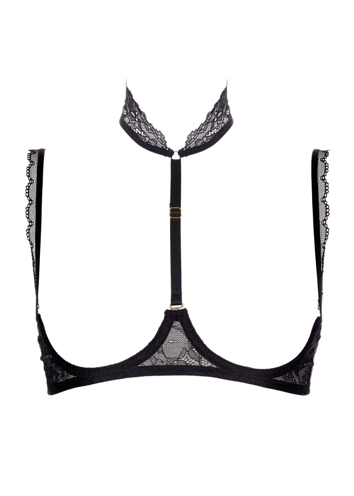 Maison Close Le Petit Secret Naked Breast Underwired Open Bra - Cupless Bra - Avec Amour Sexy Lingerie