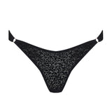 Muse by Coco de Mer Ava Open Knicker - Ouvert Panty (Black) | Avec Amour Sexy Lingerie