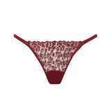 Muse by Coco de Mer - Lola Brazilian Knicker (Red Leopard) | Avec Amour Luxury Lingerie
