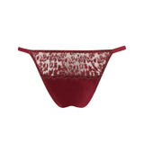 Muse by Coco de Mer - Lola Brazilian Knicker (Red Leopard) | Avec Amour Luxury Lingerie