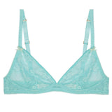 Gwyneth Gazing (TURQ) Demi Wire Bra-Bras-Stella McCartney Lingerie-AvecAmourLingerie