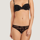Fleur Dancing (Black) Contour Balconette-Bras-Stella McCartney Lingerie-AvecAmourLingerie