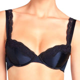 Clara Whispering Contour Balconette Bra (Dark Ink)-Bras-Stella McCartney Lingerie-AvecAmourLingerie