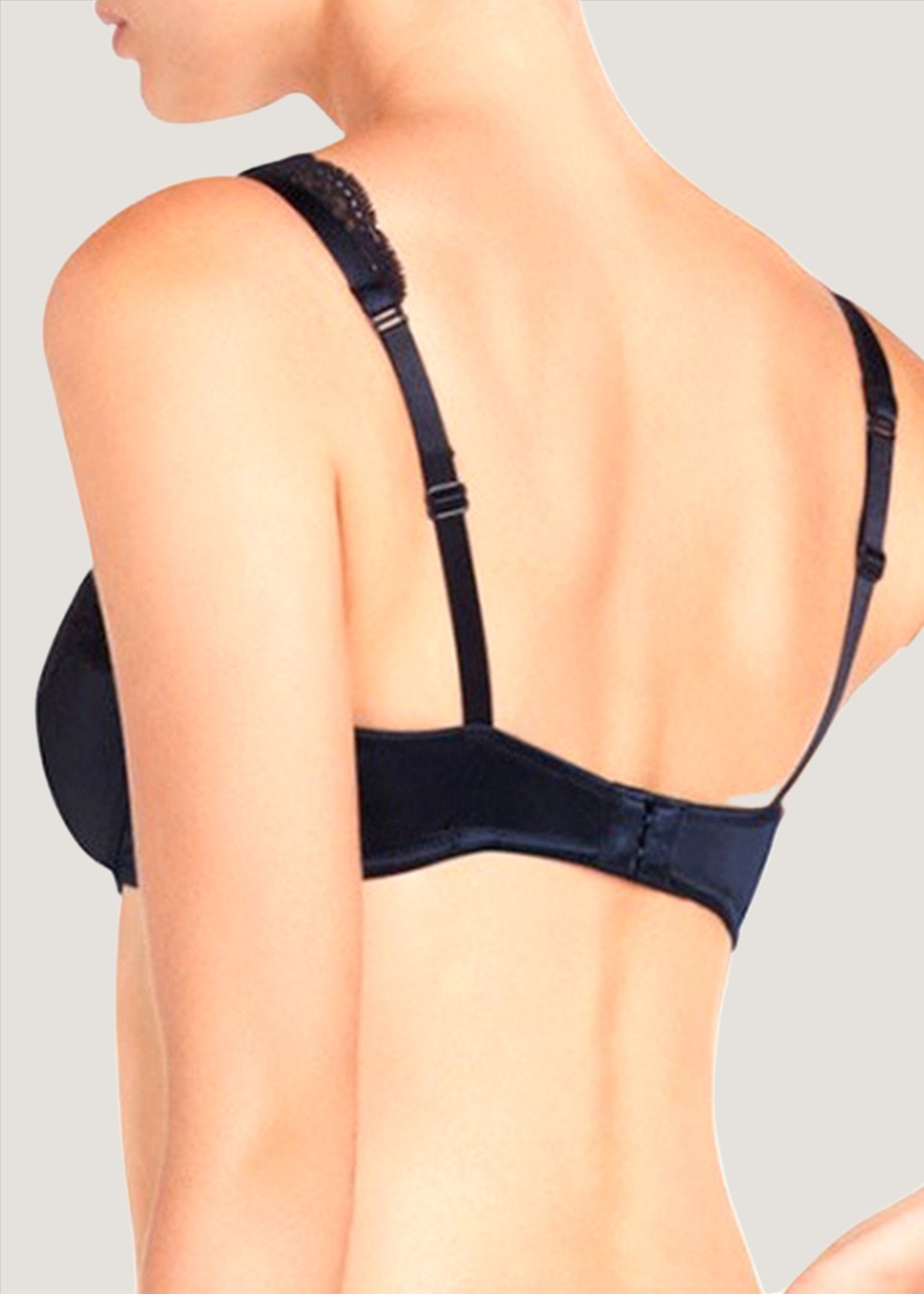 Clara Whispering Contour Balconette Bra (Dark Ink)-Bras-Stella McCartney Lingerie-AvecAmourLingerie