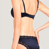 Clara Whispering Contour Balconette Bra (Dark Ink)-Bras-Stella McCartney Lingerie-AvecAmourLingerie