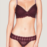 Jasmine Inspiring (Garnet Red) Contour Plunge Bra-Bras-Stella McCartney Lingerie-AvecAmourLingerie