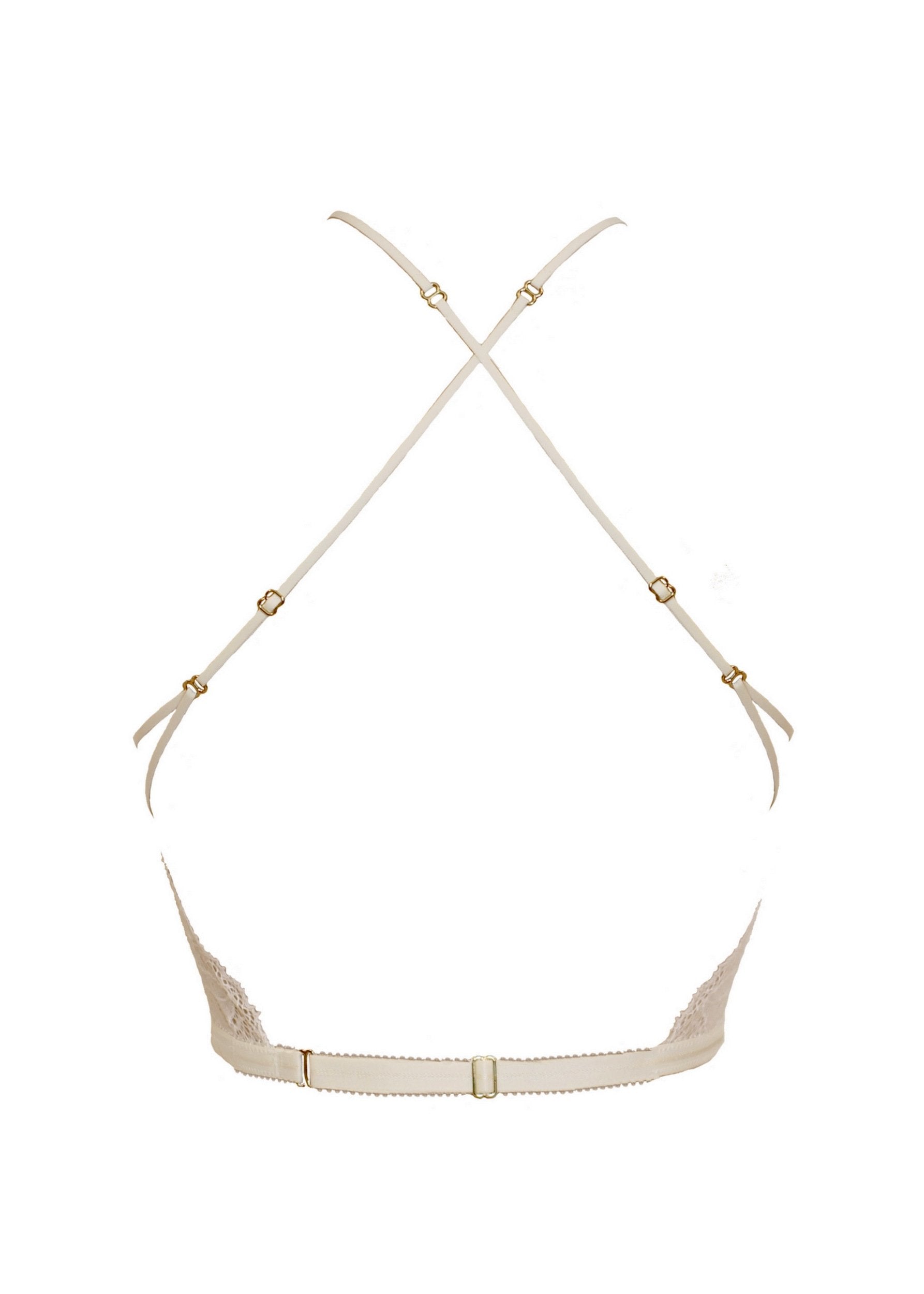 Angel or Siren (Ivory) Longline Bra-Bras-Tisja Damen-AvecAmourLingerie