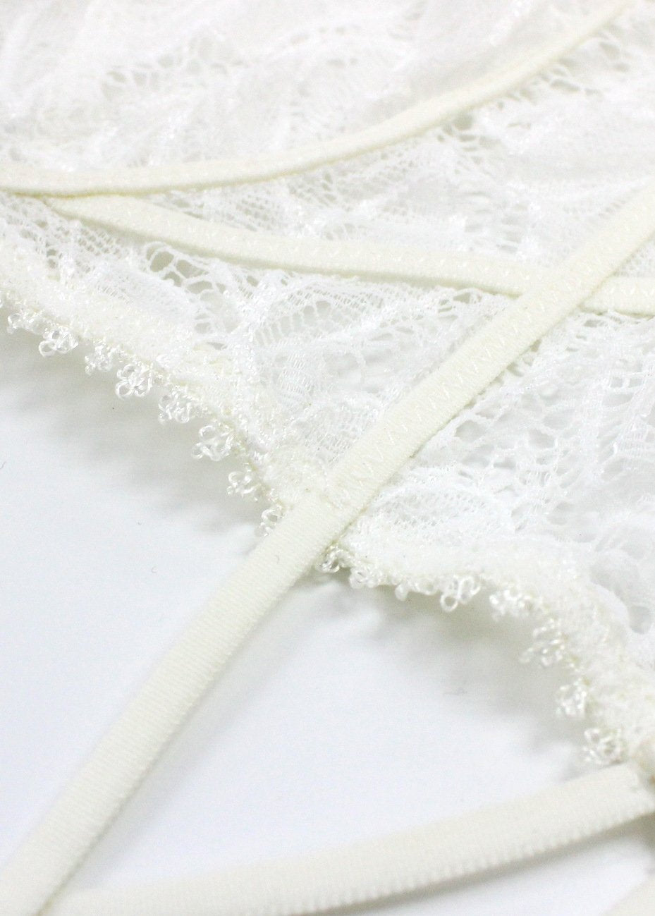 Angel or Siren (Ivory) Longline Bra-Bras-Tisja Damen-AvecAmourLingerie
