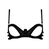 Dahlia Cupless Bra-Bras-ELF Zhou-AvecAmourLingerie