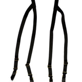 Tisja Damen Angel or Siren (Black) Garter - Avec Amour Lingerie Boutique
