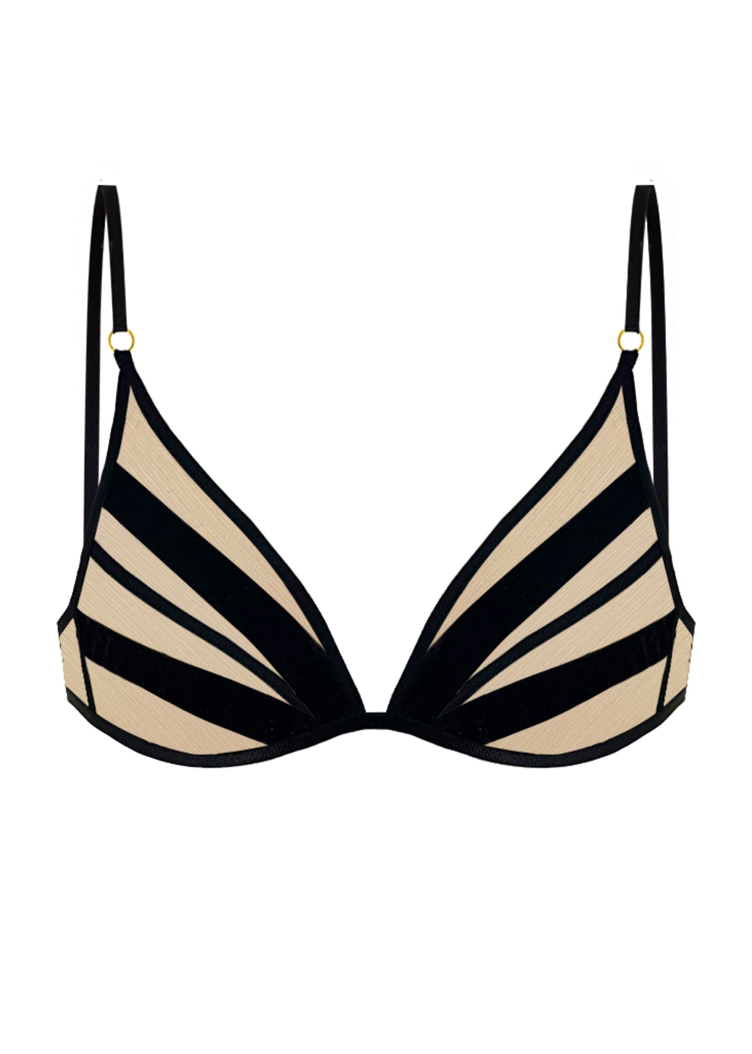 The Lovis Vanua Nude Mesh Bralette - Luxury Lingerie