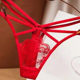 Unleash/ed Aisha Multi Strap Thong | Avec Amour Lingerie