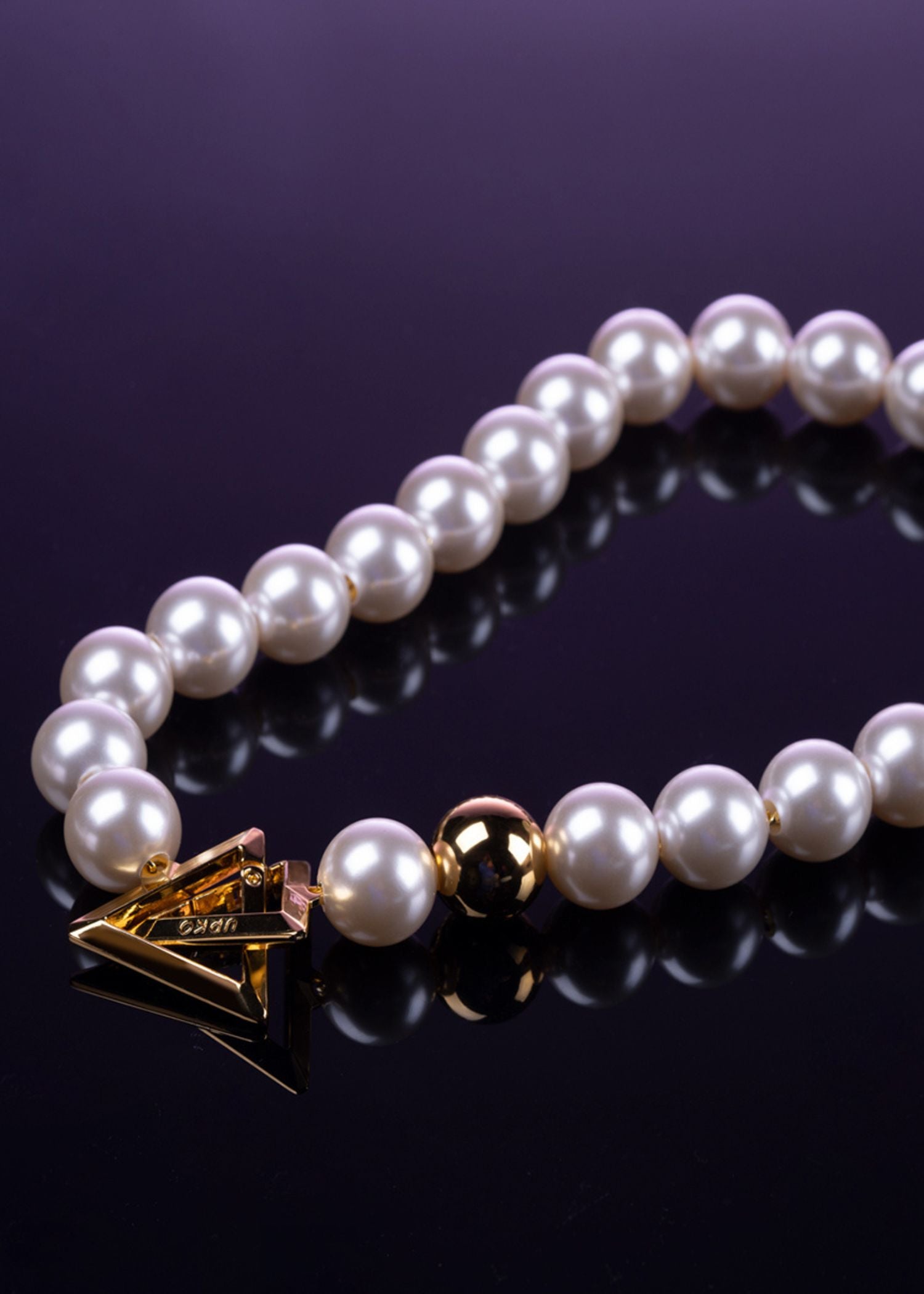 UPKO Moist Eyes Pearl Collar Choker / Necklace - Luxury Fashion Jewelry | Avec Amour Luxury Lingerie