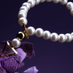 UPKO Moist Eyes Pearl Collar Choker / Necklace - Luxury Fashion Jewelry | Avec Amour Luxury Lingerie