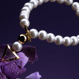 UPKO Moist Eyes Pearl Collar Choker / Necklace - Luxury Fashion Jewelry | Avec Amour Luxury Lingerie