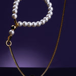 UPKO Moist Eyes Pearl Collar Choker / Necklace - Luxury Fashion Jewelry | Avec Amour Luxury Lingerie