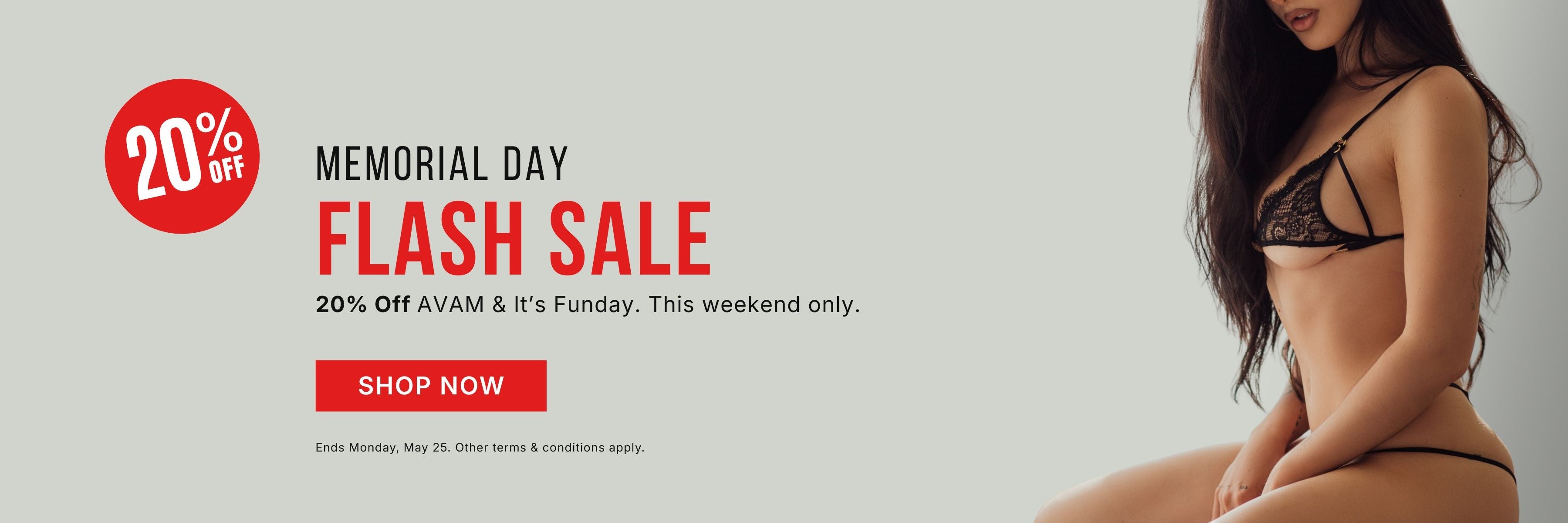 Memorial Day Flash Sale