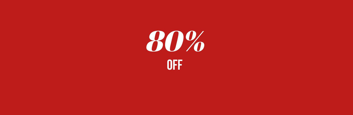 Outlet Sale - 80% OFF