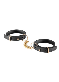 Bijoux Indiscrets Maze Thin Cuffs (Black) | Avec Amour Lingerie