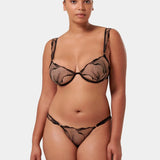 Marabel Panty (Black/Sheer)
