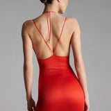 French Kiss Short Dress (Red)