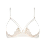 Atelier Amour AFTER MIDNIGHT Open Bra (Pearl) | Avec Amour Sexy Lingerie